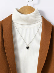 Girls' Warm Shawl Collar Overcoat Outerwear