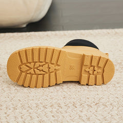 Winter Thickened Warm Short Boots Waterproof Working Rain Boots
