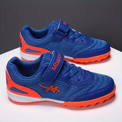 Kids Soccer Shoes TF Cleats Lightweight Football Shoes