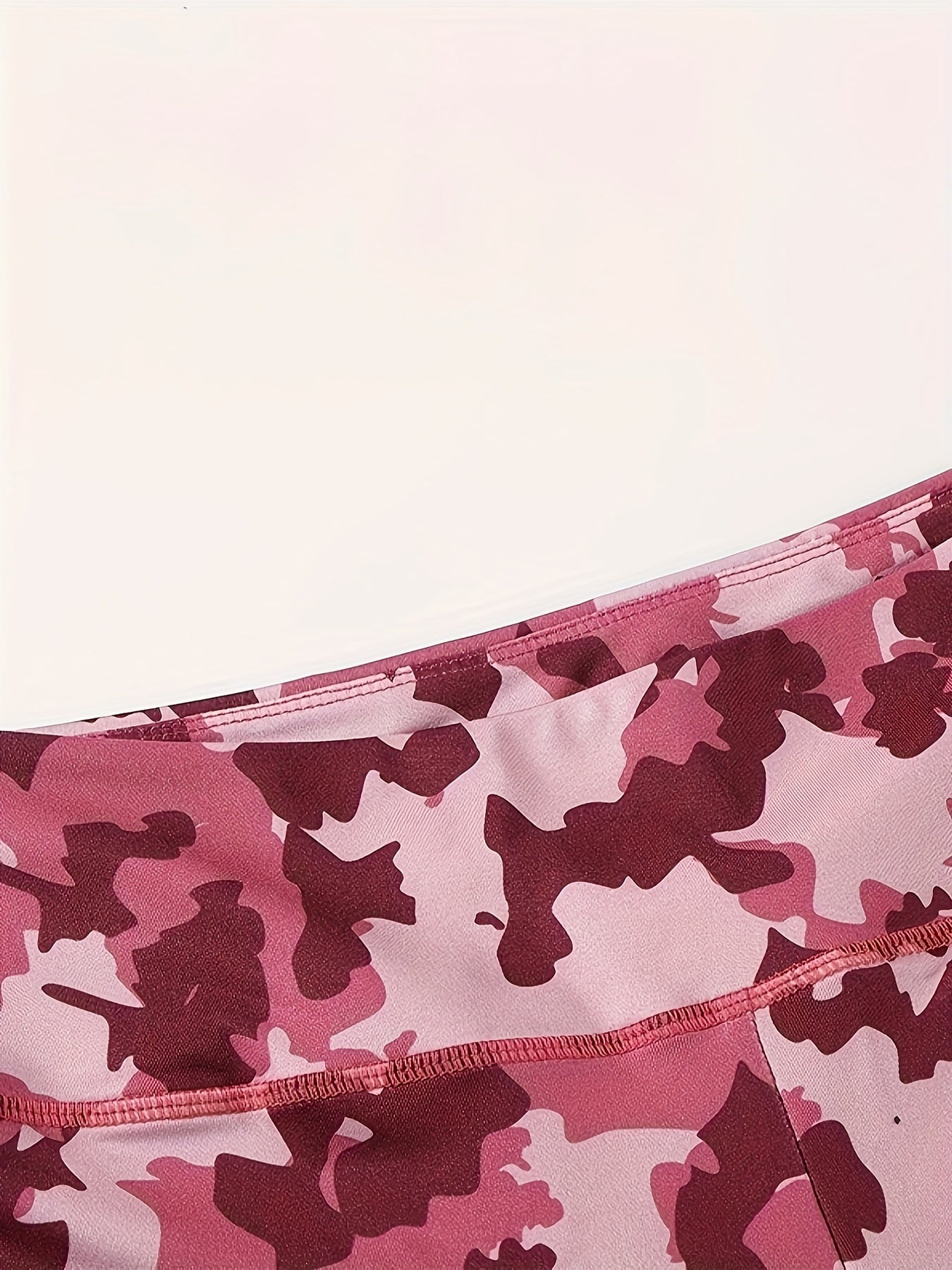 Camouflage Pattern Butt Lifting Yoga Workout Pants High Waist Sports Leggings
