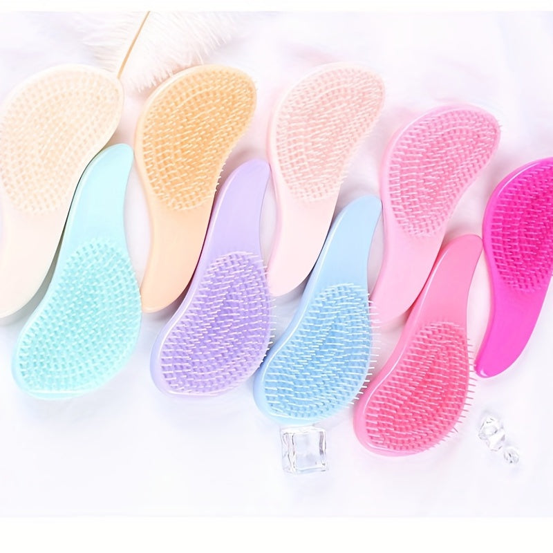 Magic Handle Comb Anti Static Massage Hair Brush Tangle Detangle Shower