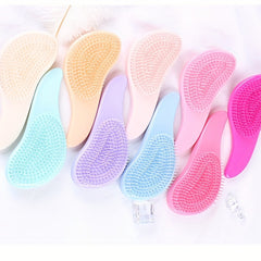 Magic Handle Comb Anti Static Massage Hair Brush Tangle Detangle Shower