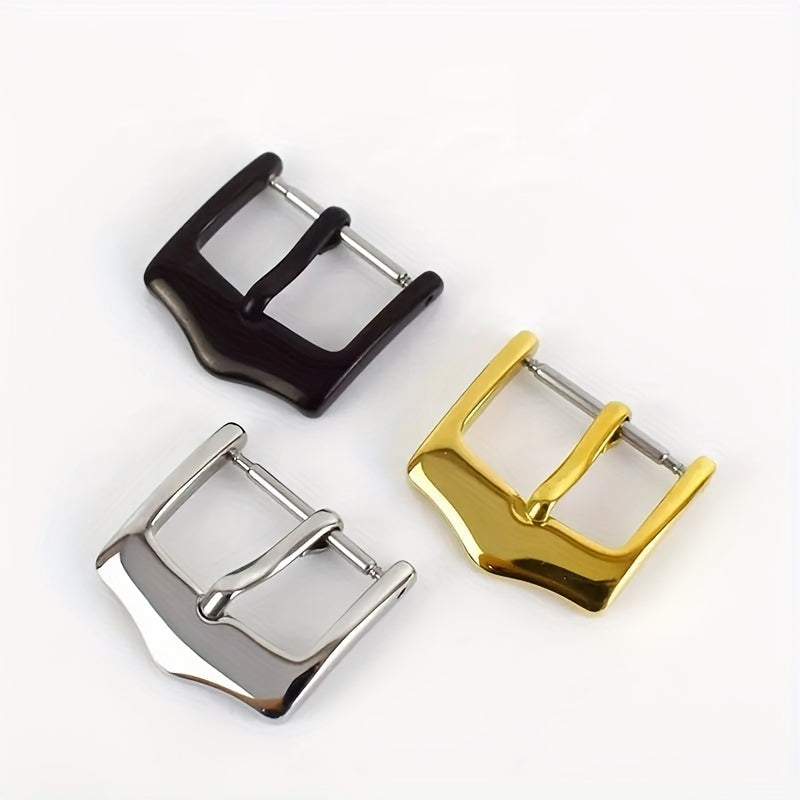 Stainless Steel Watch Buckle PVD Plate Non Fading Clasp 10-20MM