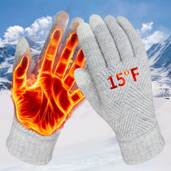 Women's Winter Touchscreen Stretch Thermal Magic Gloves Warm Wool Knitted