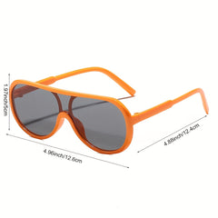 Teen Casual Candy Frame Sunglasses