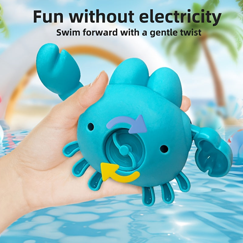 Crab Shaped Toy Set for Pool Play - Colorful & Educational