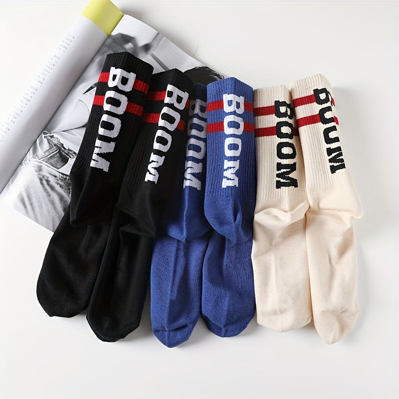 Striped Sports Socks Women's Stockings
