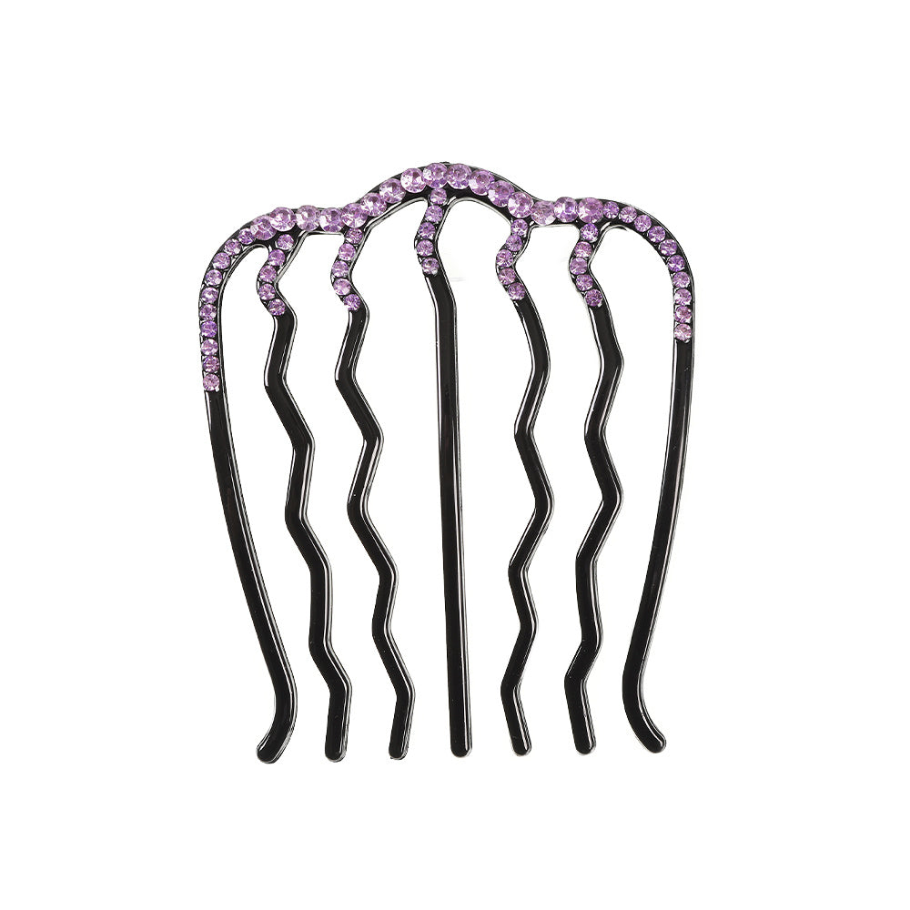 Vintage Rhinestone U-shaped Hair Pin
