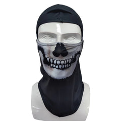 Halloween Dress Up Hat Riding Mask Sweat Absorption Sunscreen Headgear