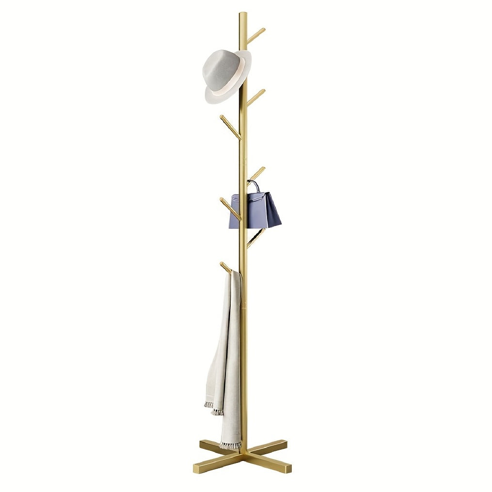 Iron Branch Coat Rack 7 Branch Hooks Optional Disassembly Assembly