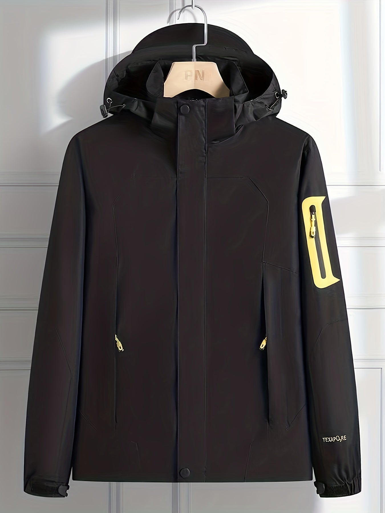 Men's Lightweight Waterproof Windbreaker Jacket Coat for Outdoors Hiking