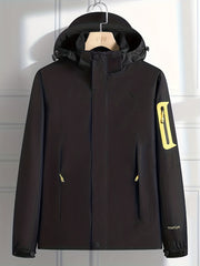 Men's Lightweight Waterproof Windbreaker Jacket Coat for Outdoors Hiking