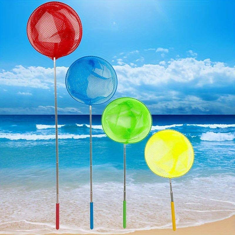 2pcs Stainless Steel Retractable Fishing Net + Insect Proof Net