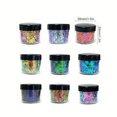 Chameleon Chunky Glitter Flakes Box - Nail Art Makeup Supplies