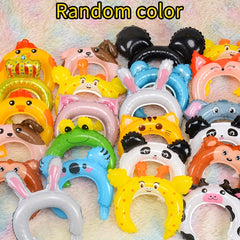 20pcs Cartoon Headbands Balloons for Birthday Parties and Anniversaries
