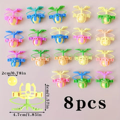 Set of 8 Fun Ejection Ball Party Toys