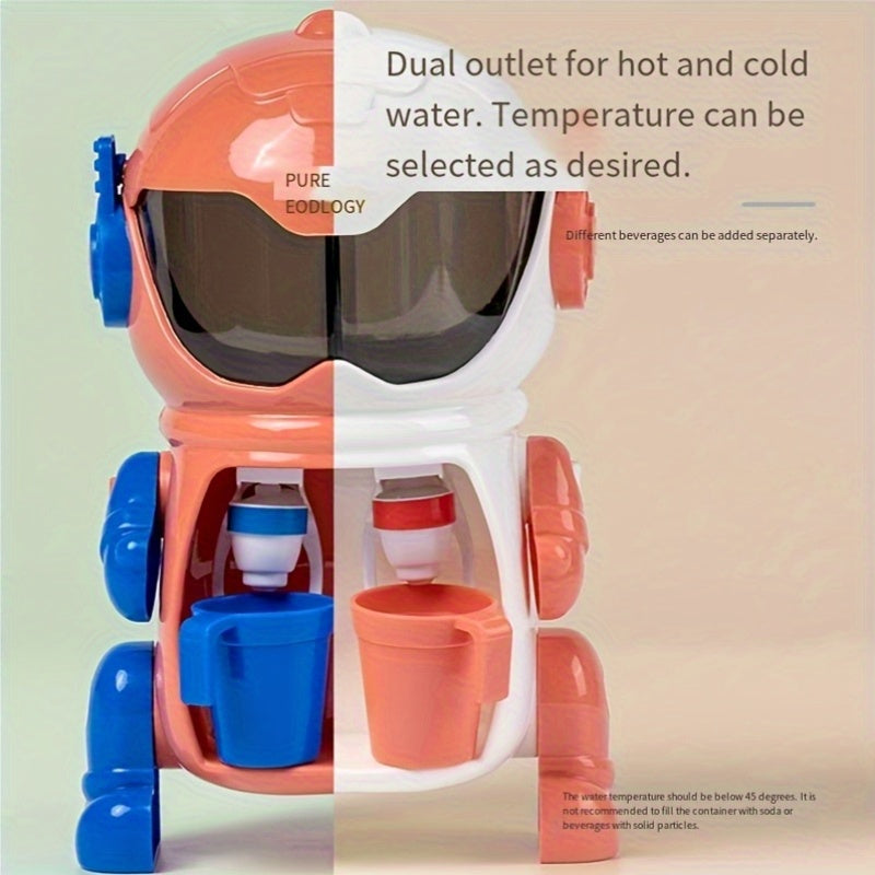 Mini Astronaut Watering Toy for Kids Mixed Colors Pretend Play
