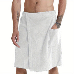 Men's Wearable Bath Towel 63.5x121 with Pocket