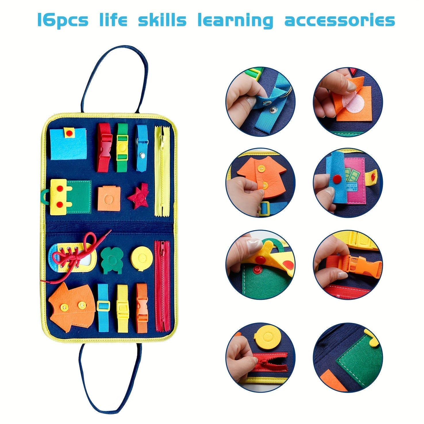 Montessori Toys For 1 2 3 4 Year Olds Sensory Educational Travel Toys