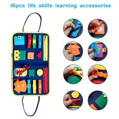 Montessori Toys For 1 2 3 4 Year Olds Sensory Educational Travel Toys