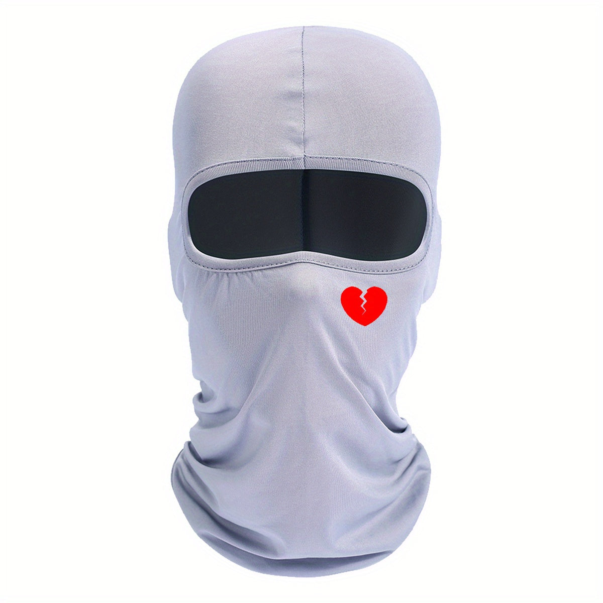 Love Print Face Mask Pullover Hat Outdoor Cycling Balaclava