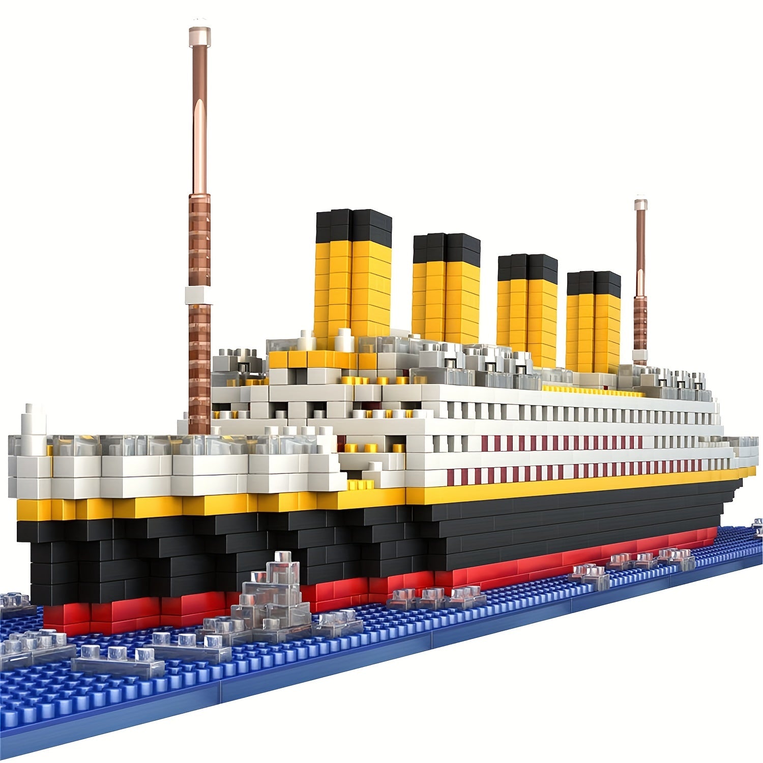 1878pcs Building Block Set 3D Puzzle DIY Educational Toys Bricks Toy Gift