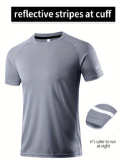 Men's Quick Drying Performance Tee for Gym Sports Training