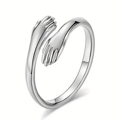 Vintage Adjustable Cuff Ring Anti anxiety Jewelry Men Women