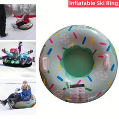 Winter Skiing Ring Waterproof Snow Sled 35-43inch