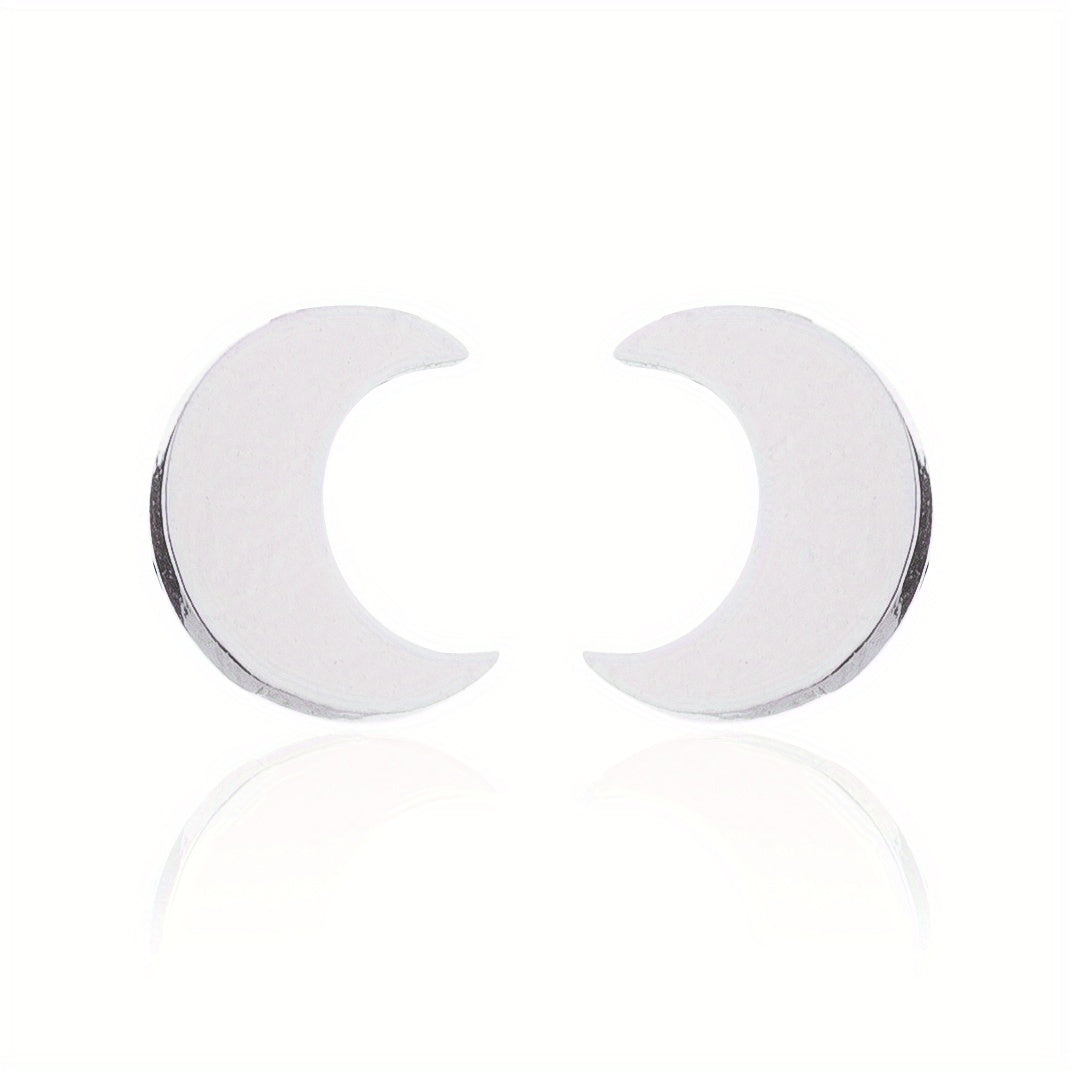Stainless Steel Geometric Star Stud Earrings Small Earrings