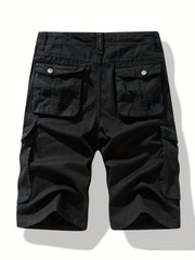 Men's Cargo Shorts with Flap Pockets for Spring & Summer