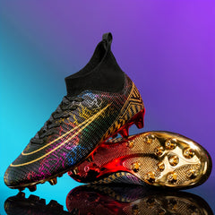 High Top Non Slip AG Football Cleat for Boys