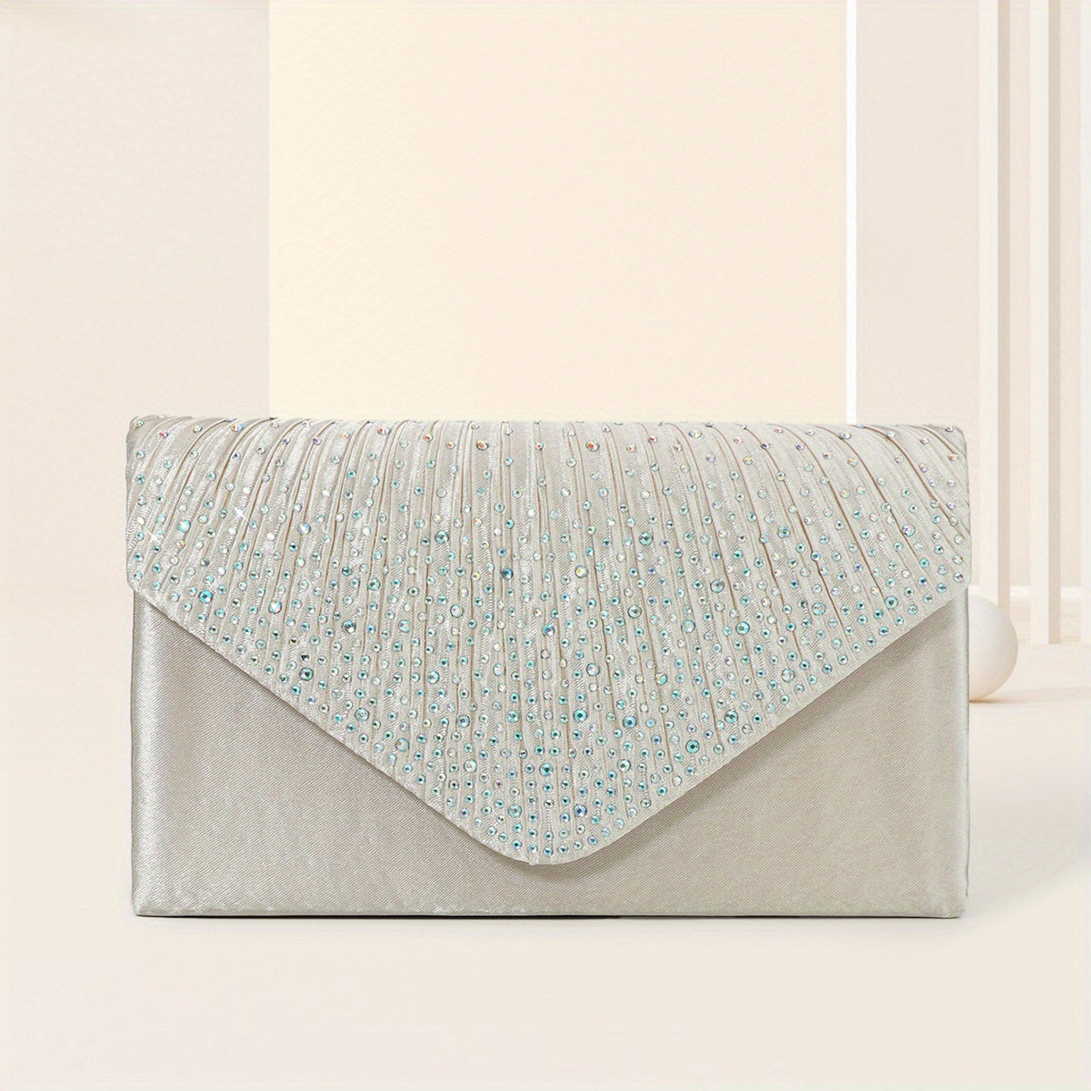 Rhinestone Evening Bag Glitter Clutch Purse For Wedding Party