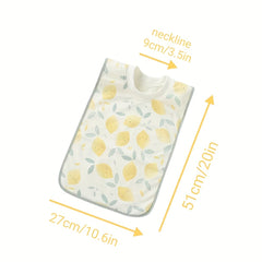 Waterproof Muslin Pullover Baby Bib Soft Absorbent Large Bib