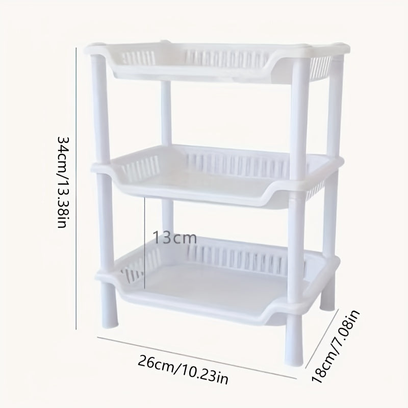 3 Tier Shower Caddy Organizer Shelf Plastic for Bathroom Bathtub Shower