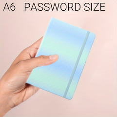 Rainbow Notebook A5 A6 A7 Fish Scales Embossed 82 Sheets Thick Lined Papers