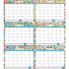 Floral Wall & Desk Calendar Bundle