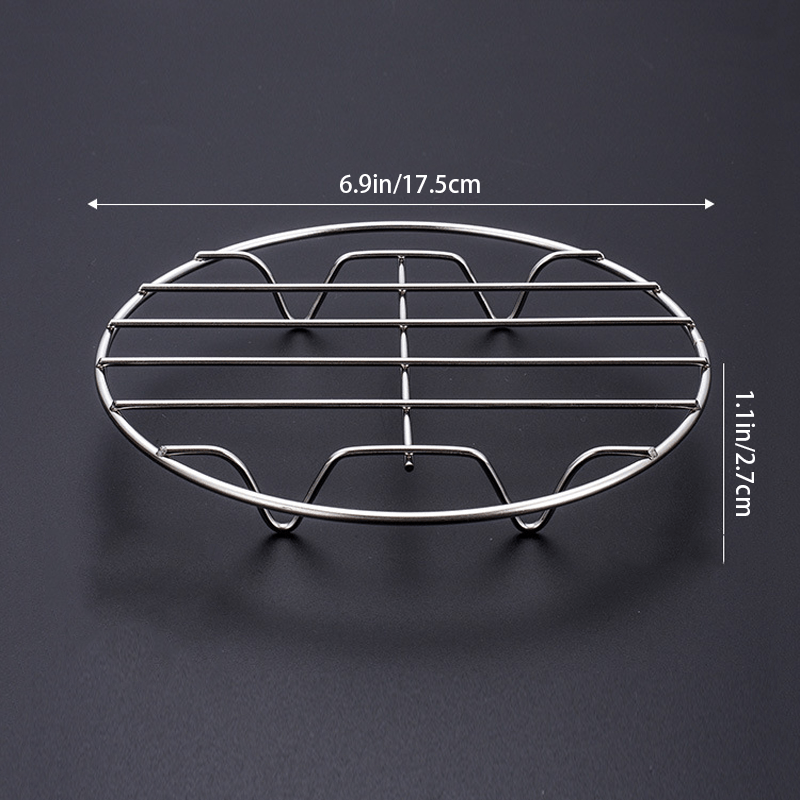 Stainless Steel Steaming and Cooling Rack for Kitchen Cooking
