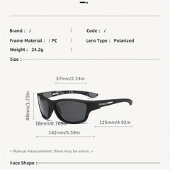 Men's Polarized Sports Sunglasses for Riding Fishing Cycling Night Vision