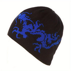 Men's Reversible Knitted Beanie Hat