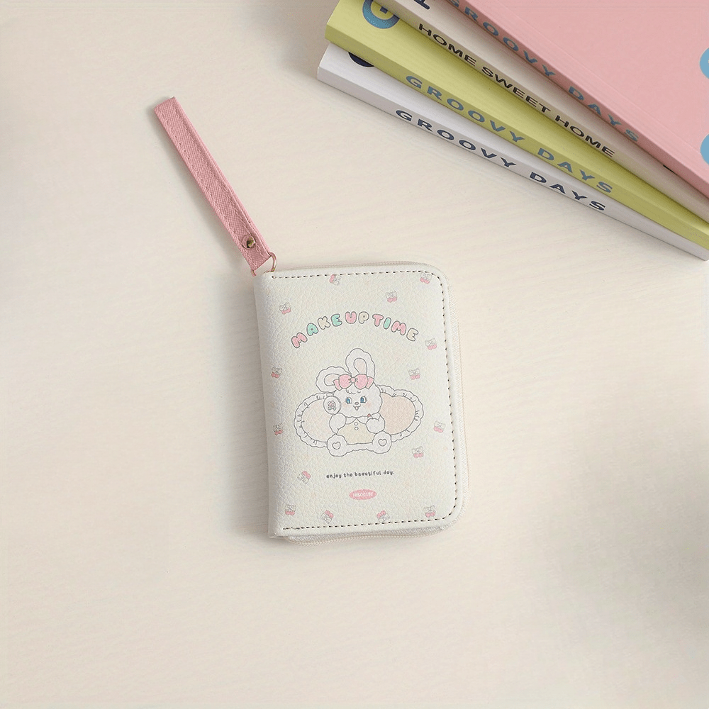 Cartoon PU Leather Short Wallet for Girls