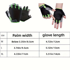 Breathable Anti Skid Workout Gloves For Men And Women