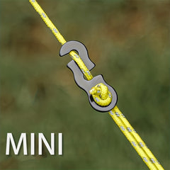 2pcs Aluminum Cord Adjusters for Tent Rope & Backpacking