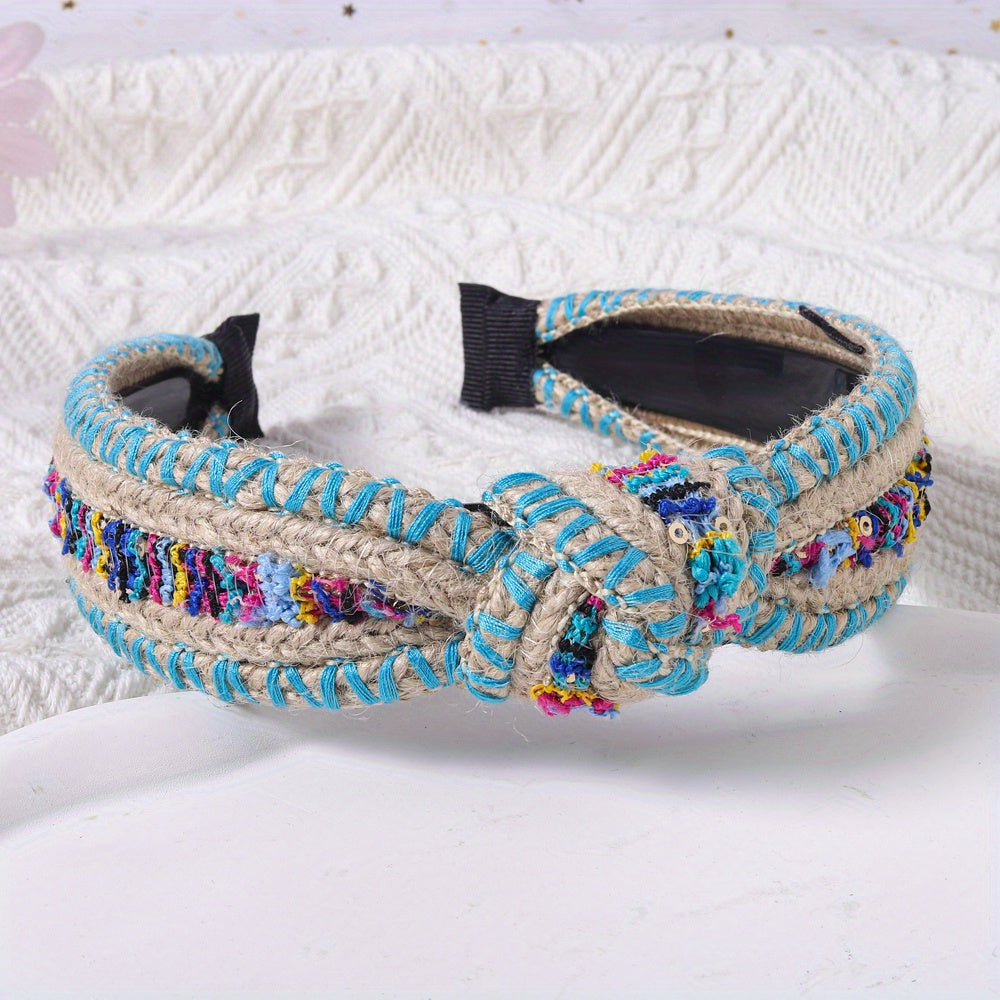Glitter Sequin Headband Wide Headdress Women Girls