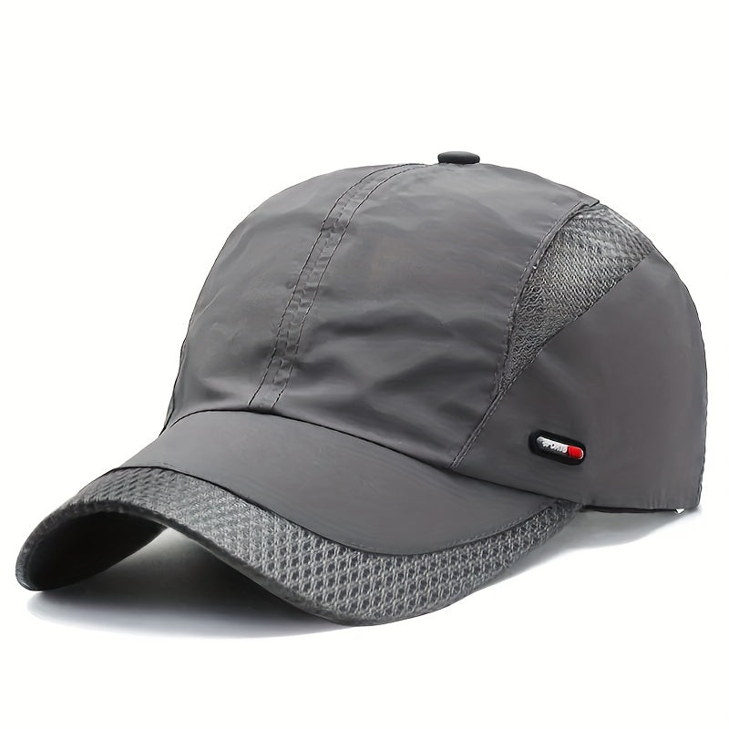 Quick Drying Baseball Cap Unisex Lightweight Waterproof Breathable Sports Cap