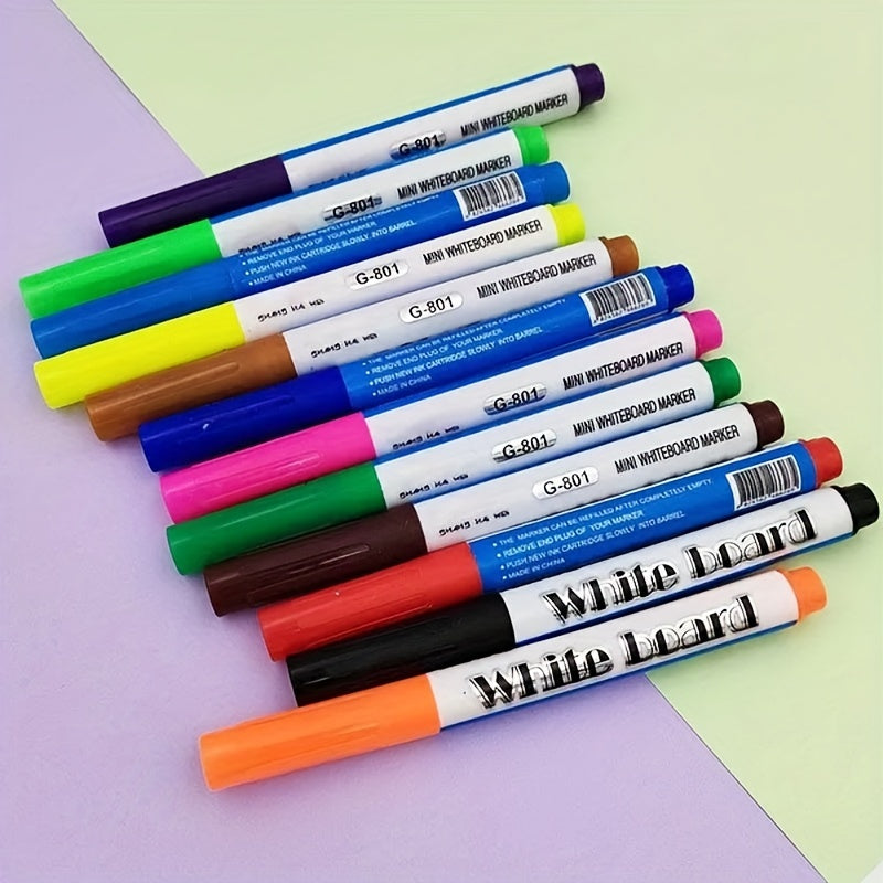 12pcs Water Painting Pen Whiteboard Markers Floating Ink Doodle Water Pens
