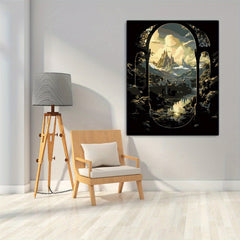 Fantasy Landscape Paint By Numbers Kit Unframed DIY Art Craft Set