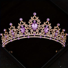 Rhinestone Crystal Crown Wedding Hair Accessory