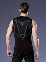 Men's Quick Dry Tank Top Active Mid Stretch Sleeveless Shirt