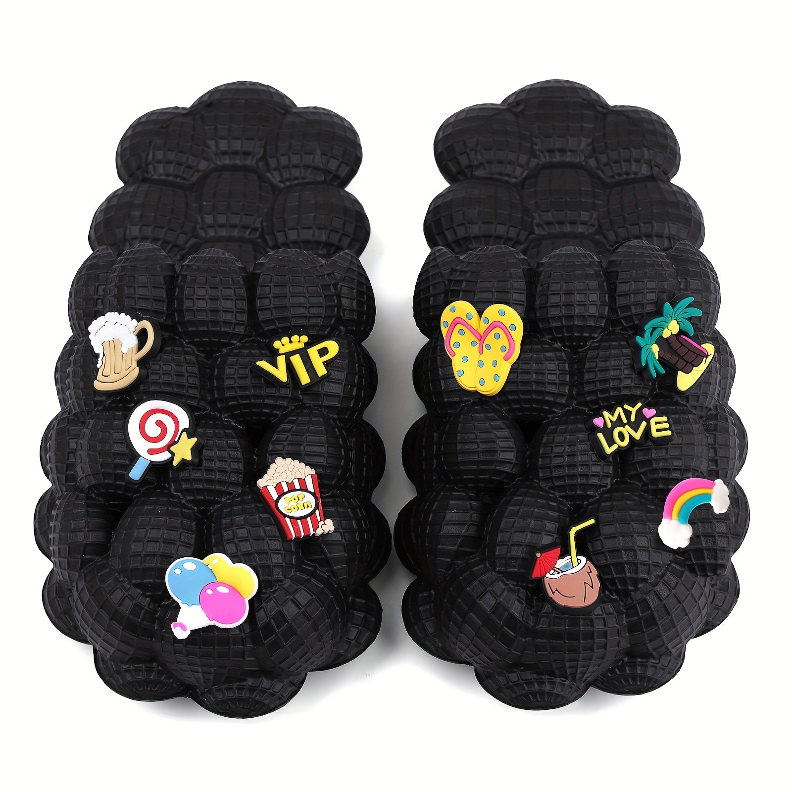 Girls Colorful Non-slip Slippers - Comfortable Indoor Shoes